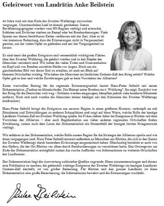 Geleitwort der Landrtin Anke Beilstein