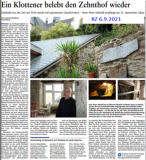 RZ: Ein Klottener belebt den Zehnthof wieder